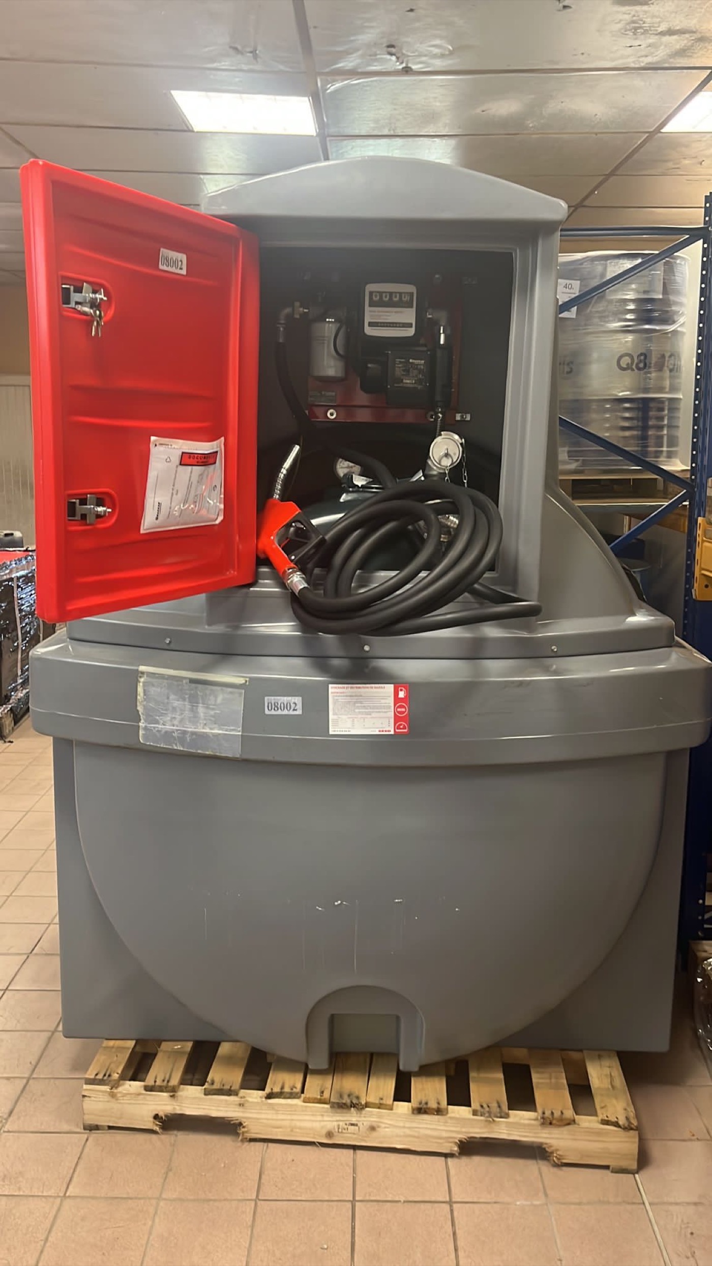 Cuve Pompe Bac de rétention Distribution AQUILUB'SERVICES